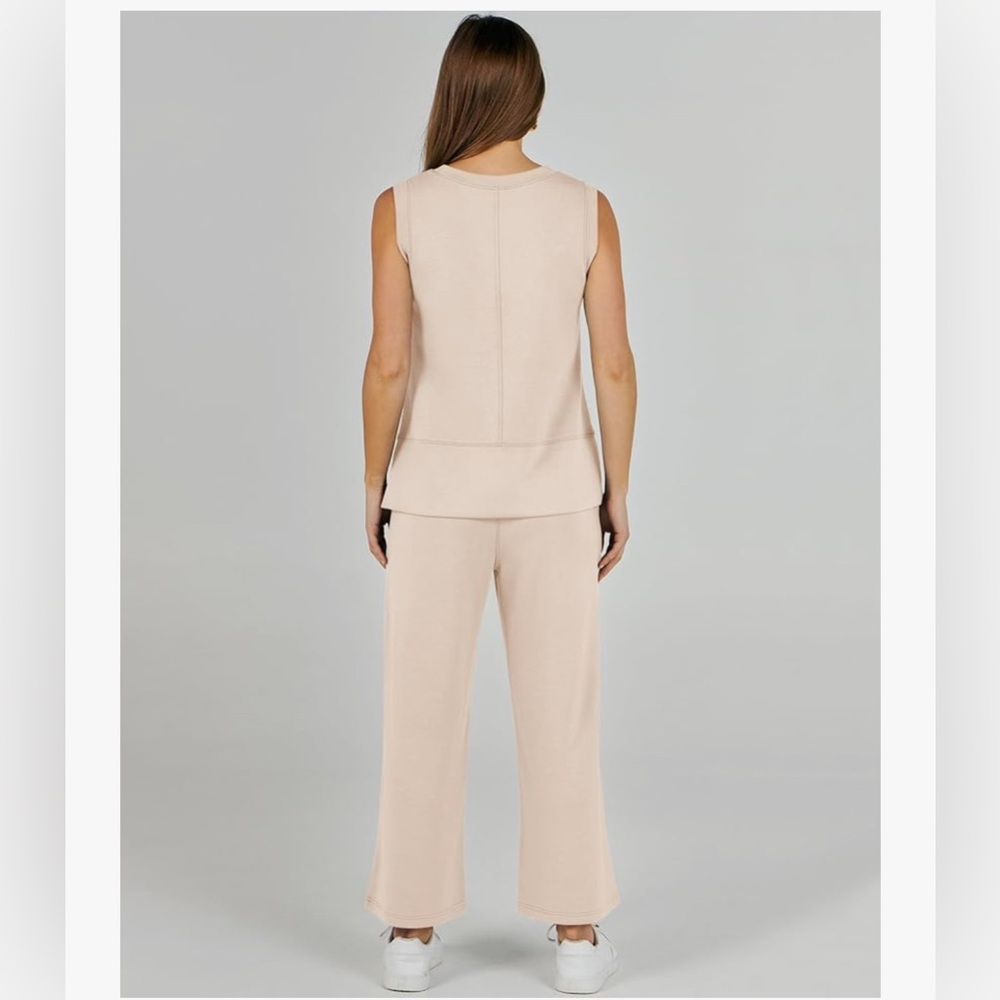 NWT 2PC TRAVEL ‘APRICOT’ BEIGE SET-S - Picture 14 of 17